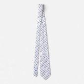 イスラエルクリスチャン聖なる書物、 経典モノグラム旗 ネクタイ (裏面)