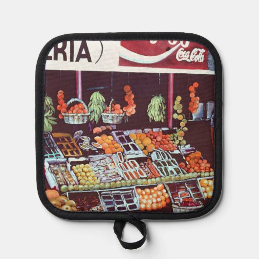 イスラエルモダンのエリコ市時代を超越した商業に関する顔 鍋敷き (正面)