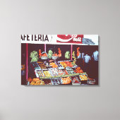 イスラエルモダンのジェリコ時代を超越した商業顔 キャンバスプリント (正面)