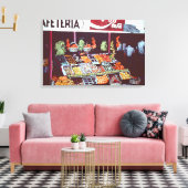 イスラエルモダンのジェリコ時代を超越した商業顔 キャンバスプリント (インサイチュ (リビング))