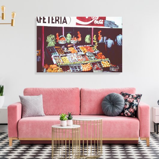 イスラエルモダンのジェリコ時代を超越した商業顔 キャンバスプリント (インサイチュ (リビング))