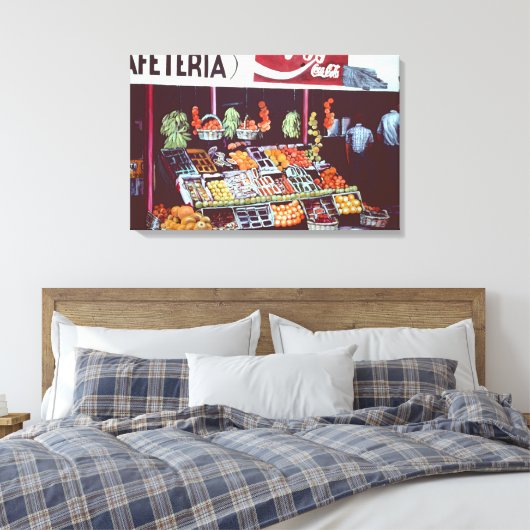 イスラエルモダンのジェリコ時代を超越した商業顔 キャンバスプリント (インサイチュ (寝室))