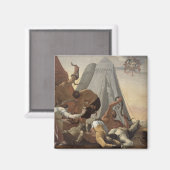 イスラエル人のヘビに苦しむイスラエル人 マグネット (正面/裏面)