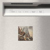 イスラエル人のヘビに苦しむイスラエル人 マグネット (インサイチュ (食洗機))