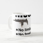 イスラエル人Mossadの世界の最も最高のな情報機関 コーヒーマグカップ (正面左)