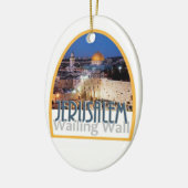 イスラエル共和国のオーナメント セラミックオーナメント (左)