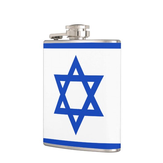 イスラエル共和国のビニールの包まれたなフラスコの旗 フラスク (左)