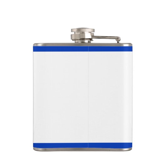 イスラエル共和国のビニールの包まれたなフラスコの旗 フラスク (裏面)