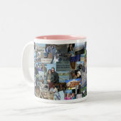 イスラエル共和国のマグおよび洗礼 ツートーンマグカップ (正面左)