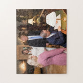 イスラエル共和国の切札及びNetanyahus ジグソーパズル (縦)