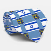 イスラエル共和国の旗そして紋章 ネクタイ (ロール)