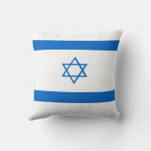 イスラエル共和国の旗の枕 クッション (裏面)
