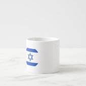 イスラエル共和国の旗 エスプレッソカップ (正面)