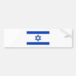 イスラエル共和国の旗 バンパーステッカー