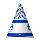 イスラエル共和国の旗 パーティーハット (左)