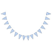 イスラエル共和国の独立記念日、ユダヤ人の休日 バンティングフラッグ (全)