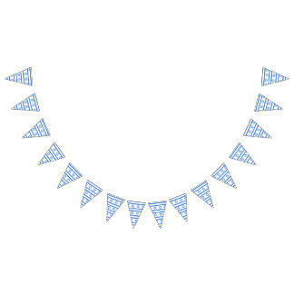 イスラエル共和国の独立記念日、ユダヤ人の休日 バンティングフラッグ