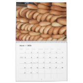 イスラエル共和国の色そして質感 カレンダー (3月 2026)