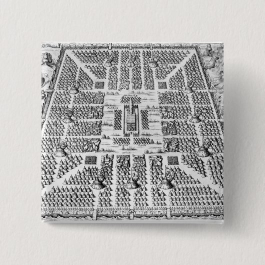 イスラエル共和国の12匹の種族 缶バッジ (正面)