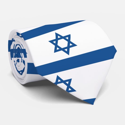 イスラエル共和国(エール青)、イスラエル共和国 ネクタイ (ロール)