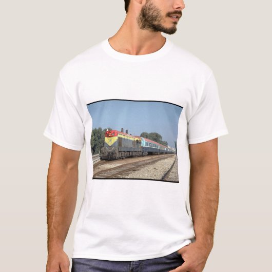 イスラエル共和国、世界のtrain_TrainsとのRy EMD G12 Tシャツ (正面)