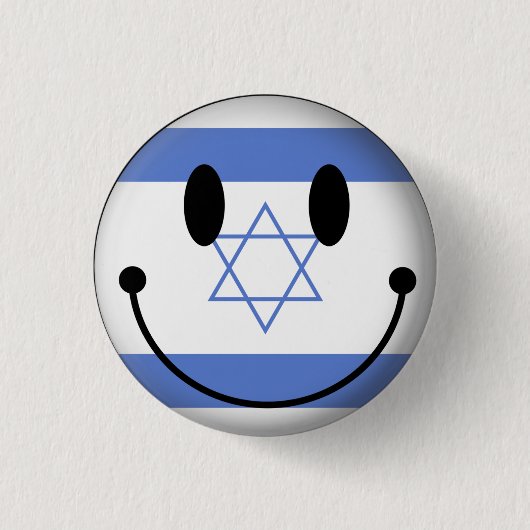 イスラエル共和国 缶バッジ (正面)