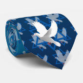 イスラエル共和国#2 -タイの平和 ネクタイ (ロール)