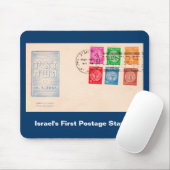 イスラエル初の切手 マウスパッド (マウス)