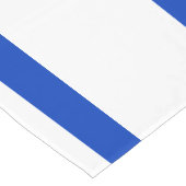 イスラエル国モダン国国旗 ロングテーブルランナー (コーナー)