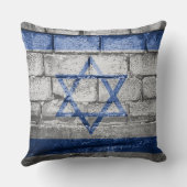 イスラエル国旗の壁 クッション (裏面)