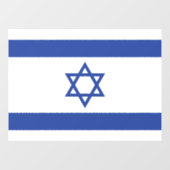 イスラエル国旗の州、ダビデ・ユダヤ教のスター ウィンドウサイン (シート)