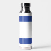 イスラエル国旗の州、ダビデ・ユダヤ教のスター ウォーターボトル (右面)