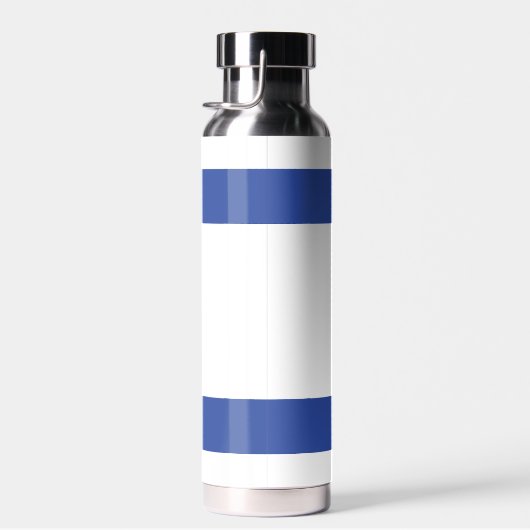 イスラエル国旗の州、ダビデ・ユダヤ教のスター ウォーターボトル (右面)