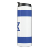 イスラエル国旗の州、ダビデ・ユダヤ教のスター タンブラー (回転右)