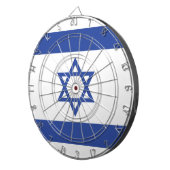 イスラエル国旗の州、ダビデ・ユダヤ教のスター ダーツボード (正面右)