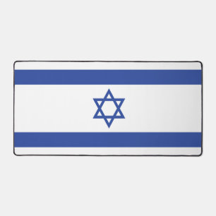 イスラエル国旗の州、ダビデ・ユダヤ教のスター デスクマット