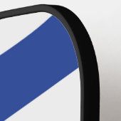 イスラエル国旗の州、ダビデ・ユダヤ教のスター ピックルボールラケット (左詳細)