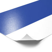 イスラエル国旗の州、ダビデ・ユダヤ教のスター フォトプリント            (角)