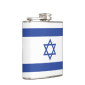 イスラエル国旗の州、ダビデ・ユダヤ教のスター フラスク (右)