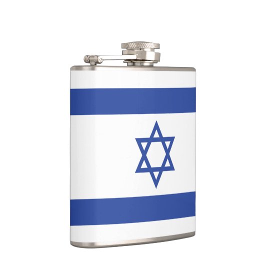 イスラエル国旗の州、ダビデ・ユダヤ教のスター フラスク (右)
