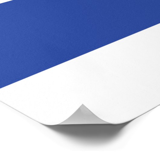 イスラエル国旗の州、ダビデ・ユダヤ教のスター ポスター (角)