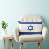 イスラエル国旗の州、ダビデ・ユダヤ教のスター ランバークッション (椅子)