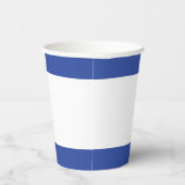 イスラエル国旗の州、ダビデ・ユダヤ教のスター 紙コップ (右)