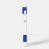 イスラエル国旗の州、ダビデ・ユダヤ教のスター Case-Mate iPhoneケース (裏面 / 左)