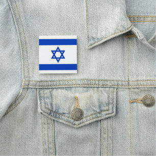 イスラエル国旗の正方形 名札