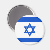 イスラエル国旗の磁石 マグネット (正面/裏面)