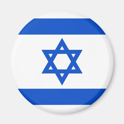 イスラエル国旗の磁石 マグネット (正面)