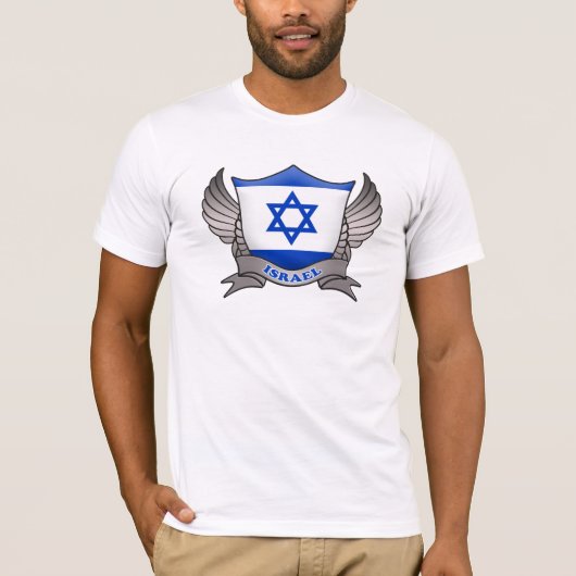 イスラエル国旗の象徴 Tシャツ (正面)