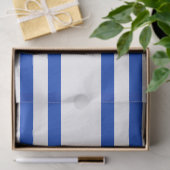 イスラエル国旗の青と白デビッドパターンの星 薄葉紙 (ギフト)