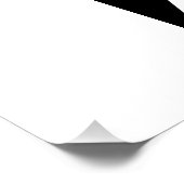 イスラエル国旗の黒いリボン ポスター (コーナー)